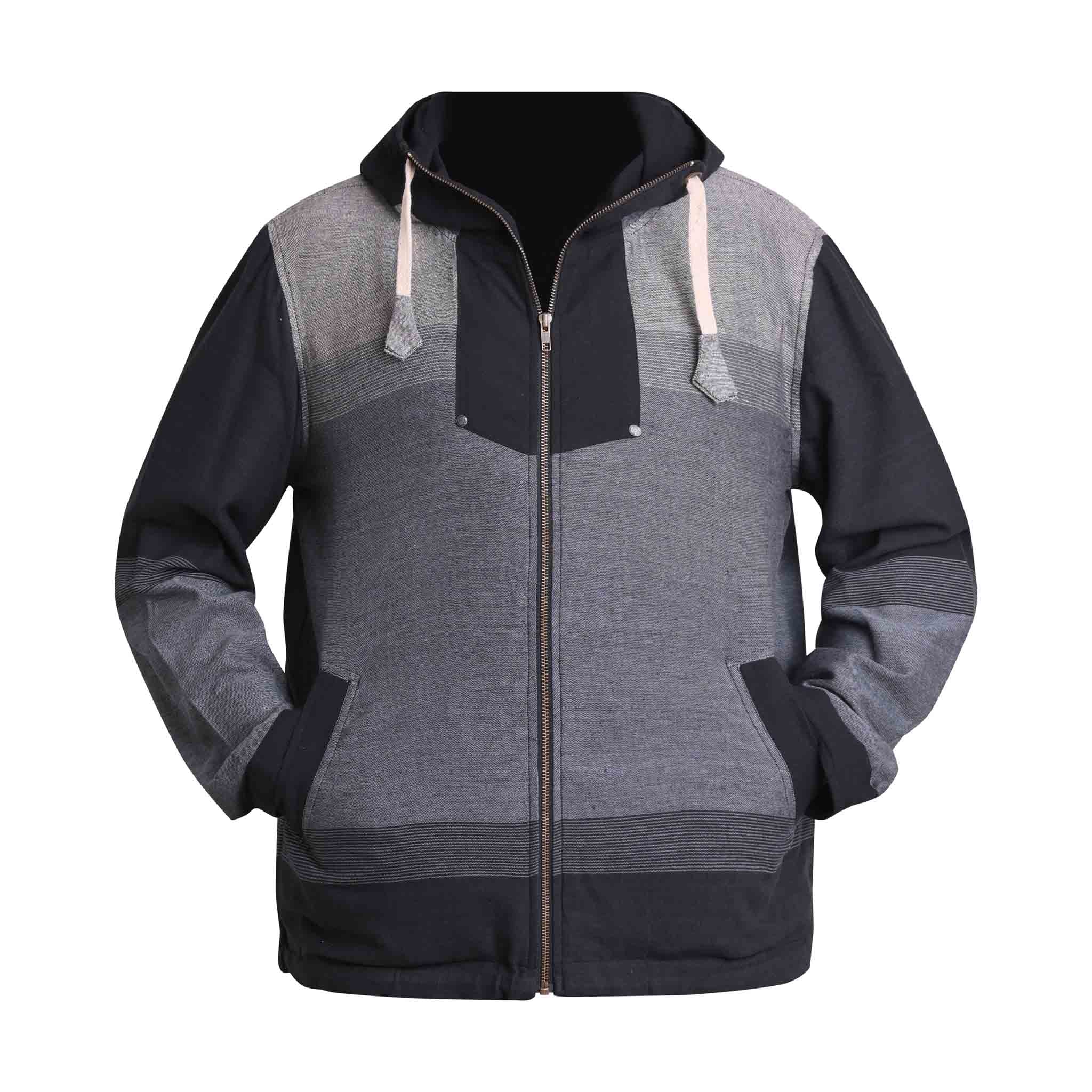 Sweat à Capuche Mexicain Hippie Surf Poncho Bleu Foncé Homme 2025 - Pull Confortable Décontracté