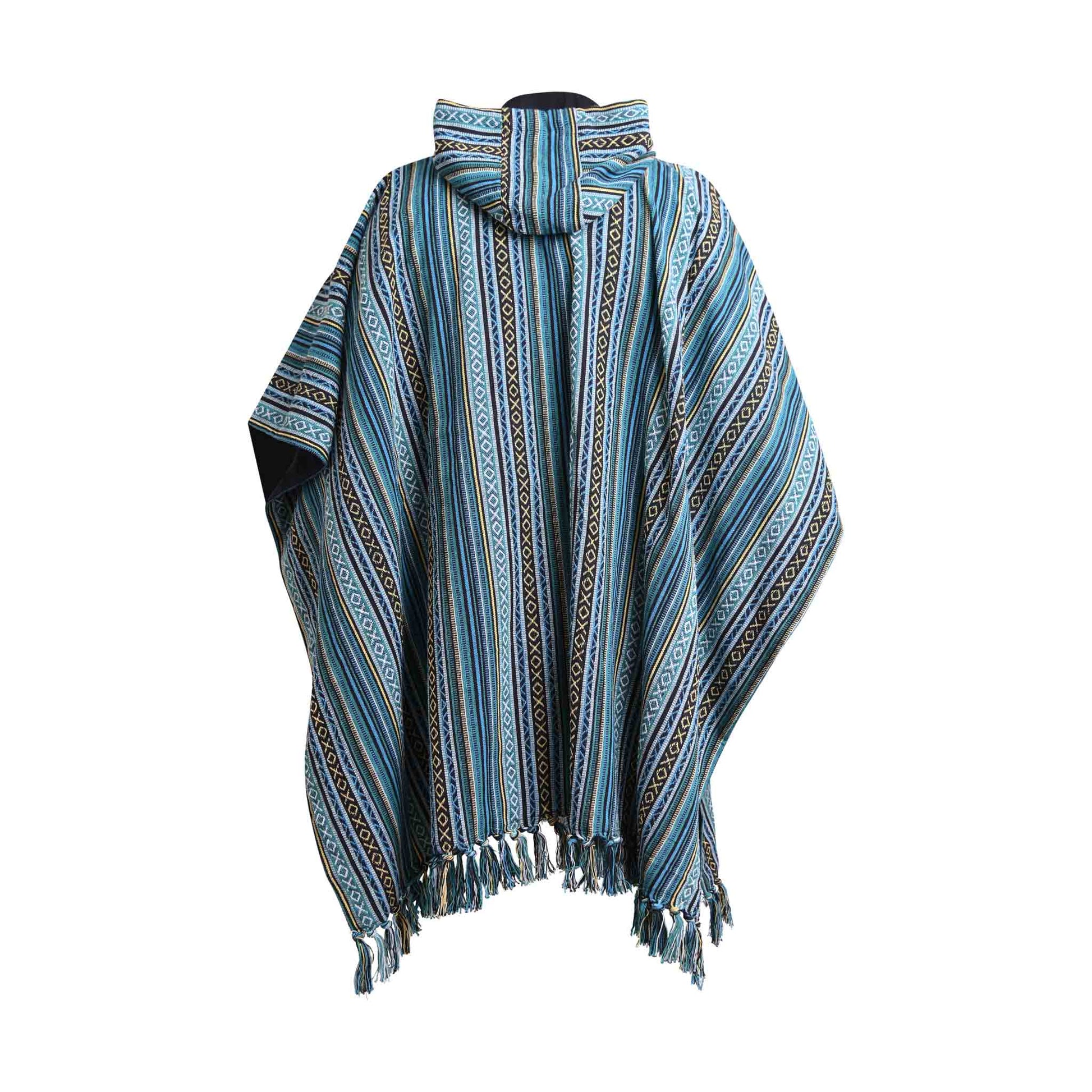 Hippie Wendeponcho Arriba Grün